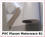 PVC Planen Meterware Schwer entflammbar