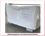 Gitterboxplane mit Tasche